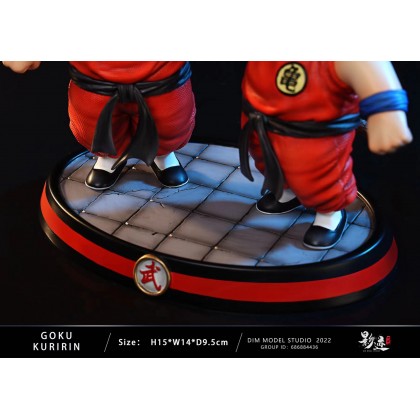 Dim Model Studio Dragon Ball Kid Goku and Krillin | Mirai Collectibles