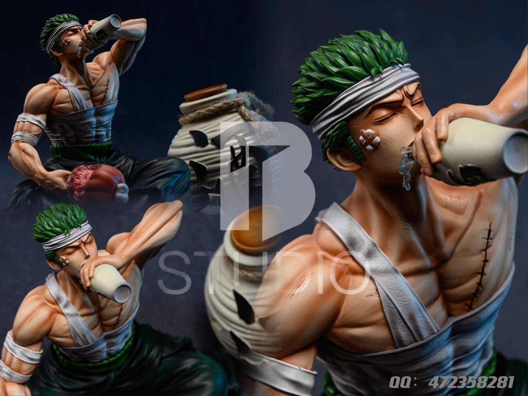 BT Studio One Piece Drinking Zoro Mirai Collectibles