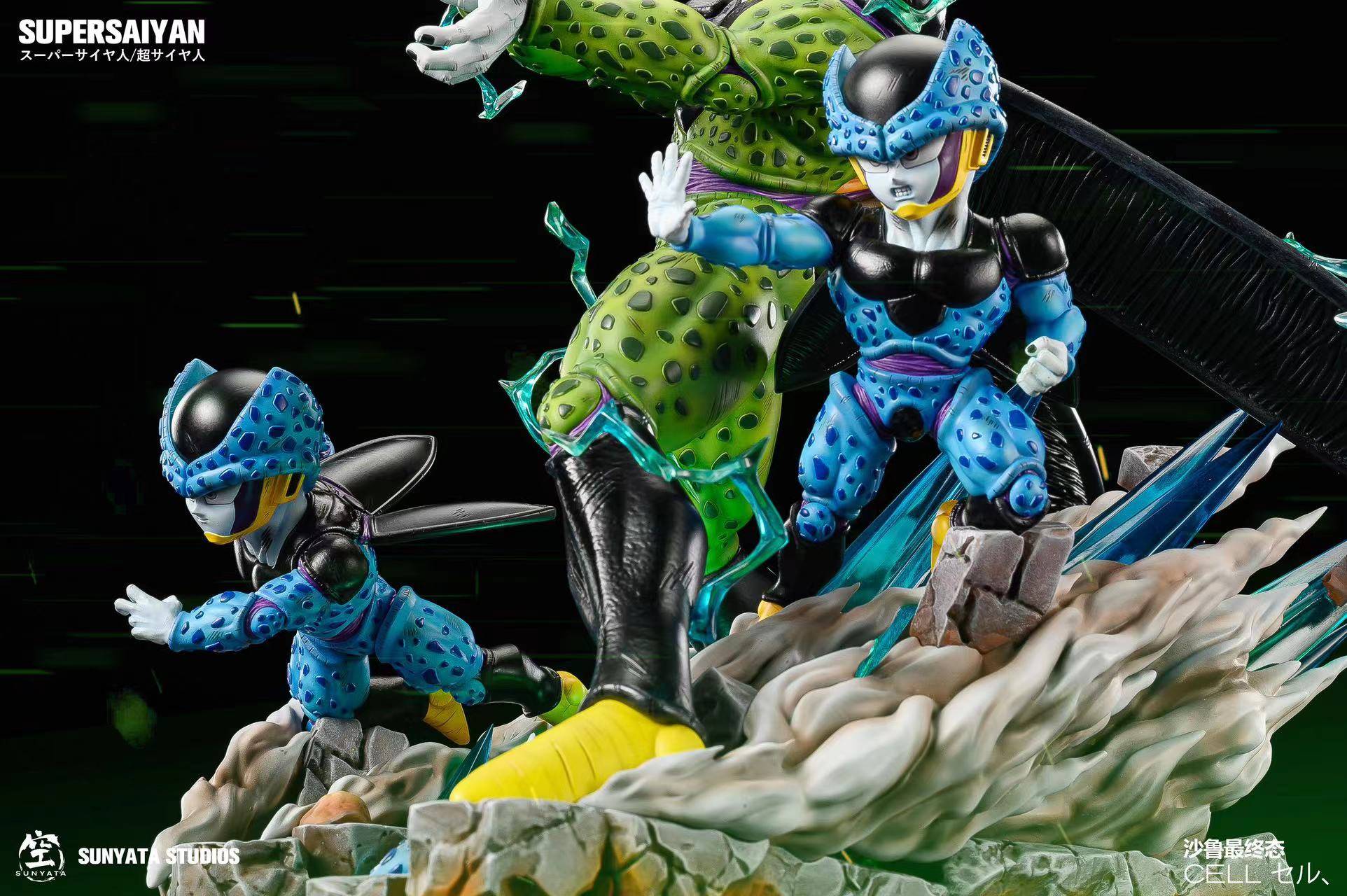 Sunyata Studio Dragon Ball Z Cell and Cell Jr | Mirai Collectibles