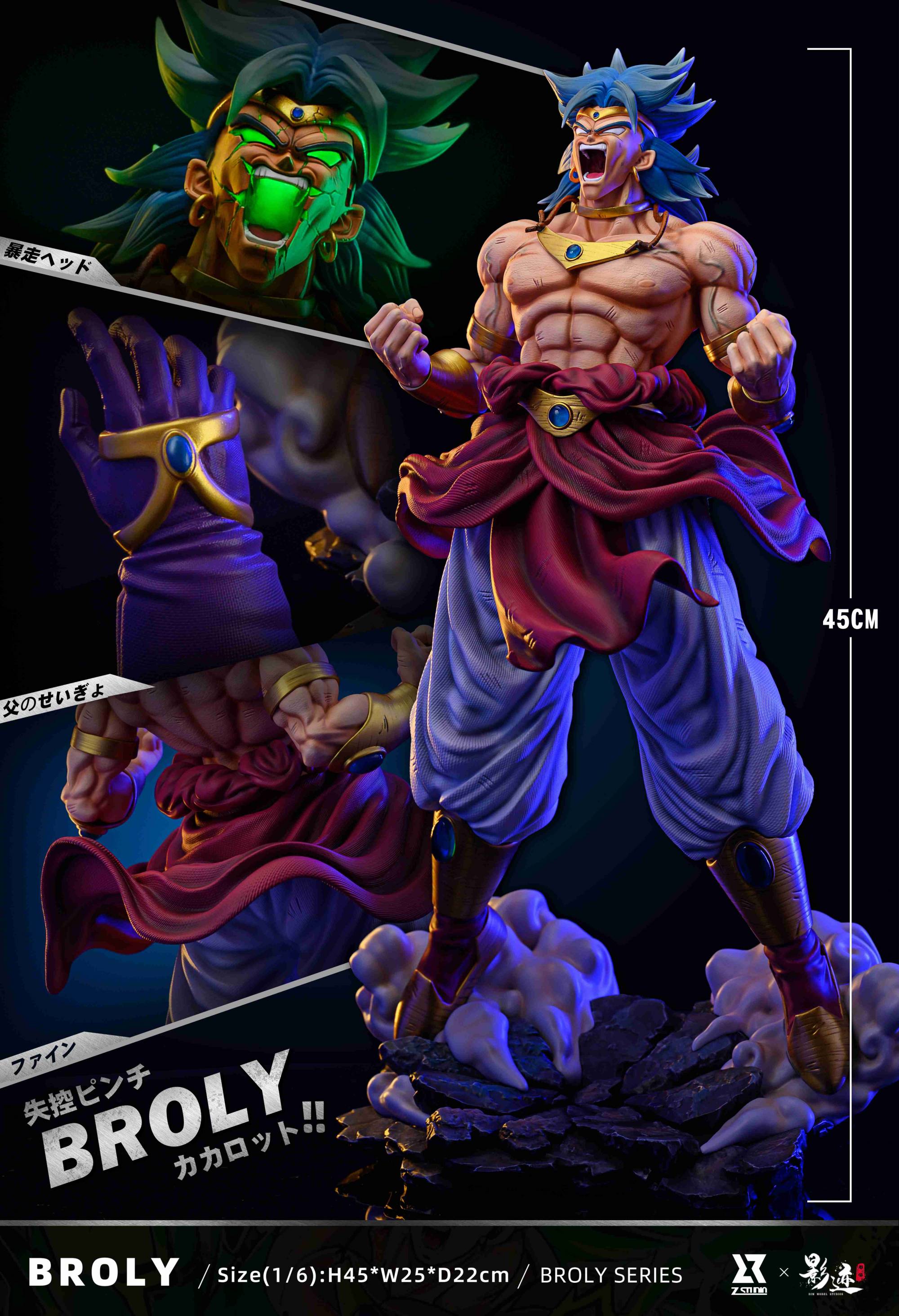 Z Studio x Dim Model Studio Dragon Ball Z Broly | Mirai Collectibles