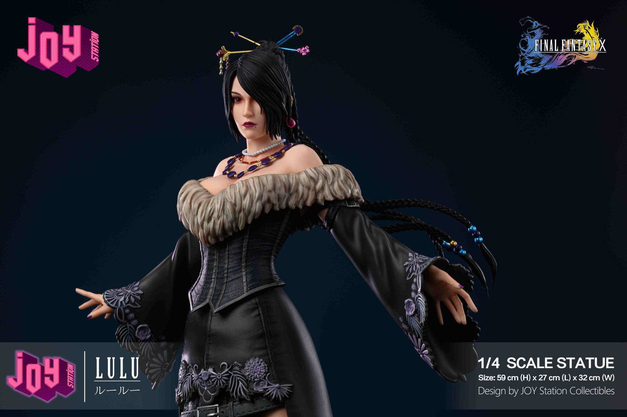 ファイナルファンタジーX-2 JOY ルールー スタチュー フィギュア Joy Station Final Fantasy X Lulu | Mirai Collectibles