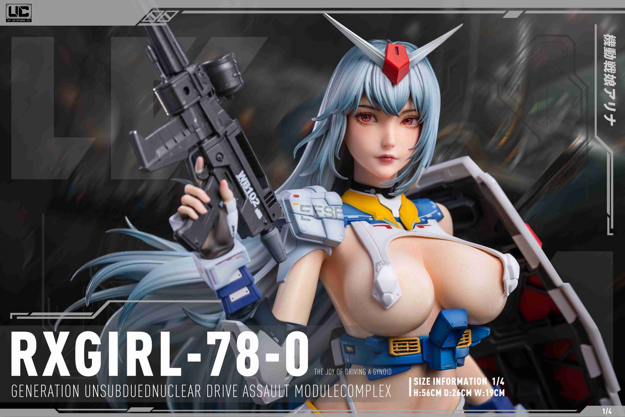 Neeko x UC Studio Gundam RXGIRL-78-0 Gundam Girl | Mirai Collectibles