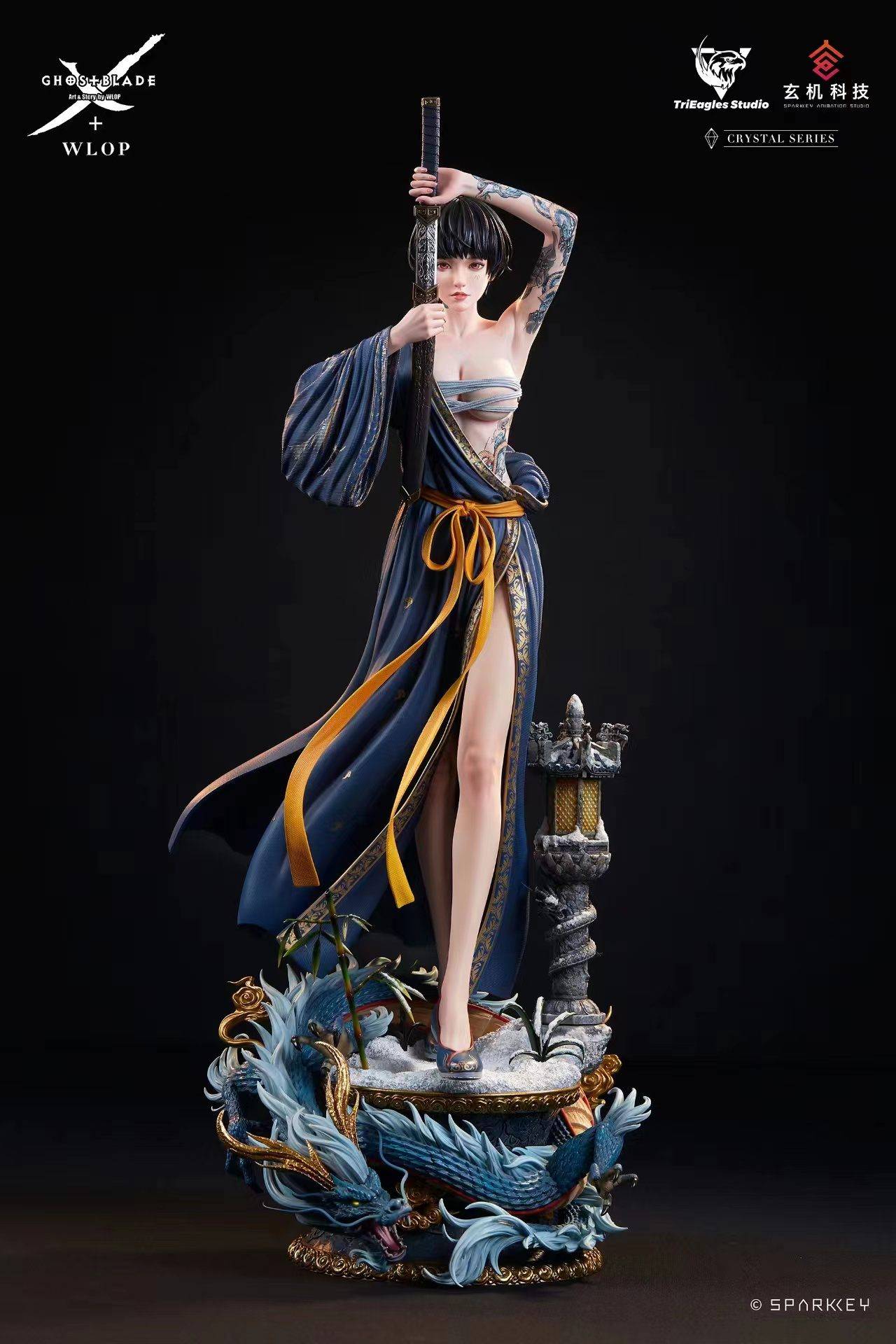 Trieagles Studio Ghostblade Jade 1/4 Licensed Statue | Mirai