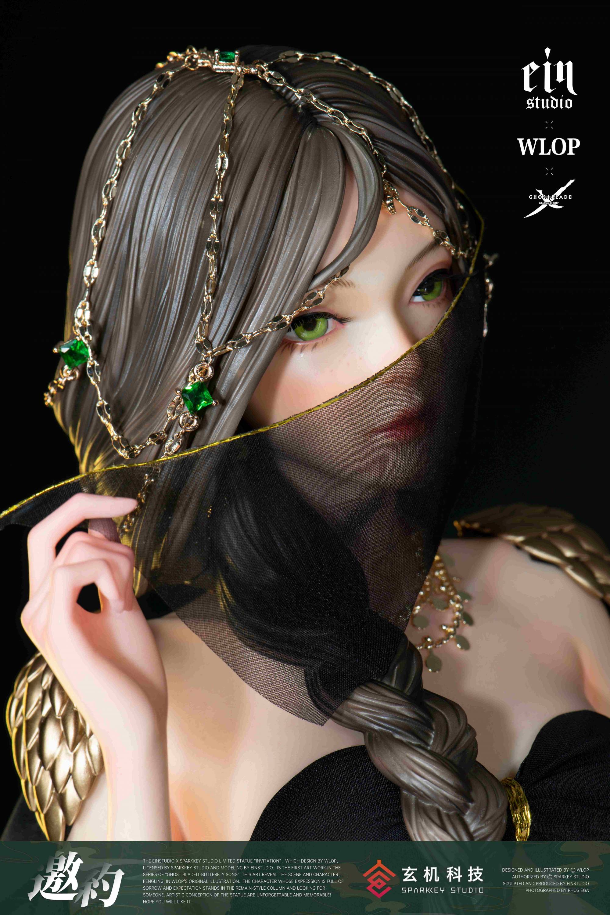 Ein Studio x WLOP Ghostblade Aeolian Licensed Statue | Mirai