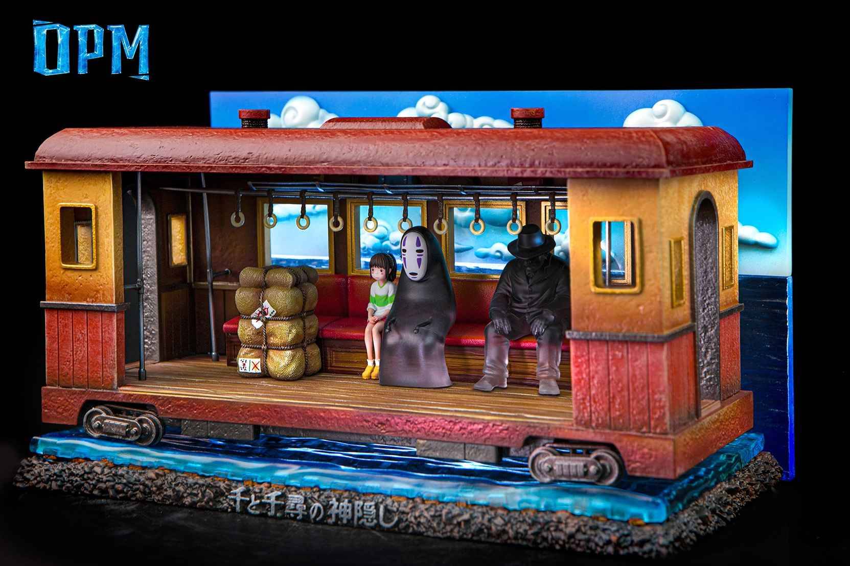 OPM Studio Spirited Away Chihiro and Kaonashi on Train | Mirai