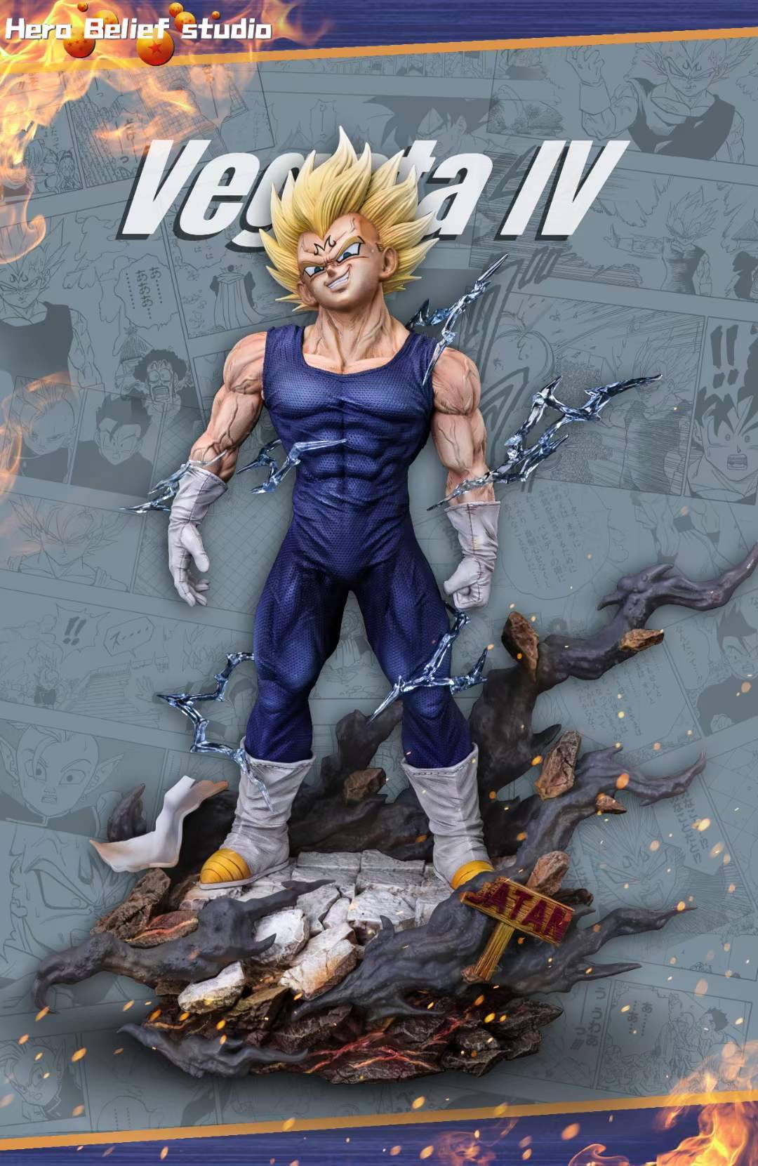 ドラゴンボール　ガレージキット　1/4 Hero Belief Studio Hero Belief Studio Dragon Ball Z Majin Vegeta | Mirai Collectibles