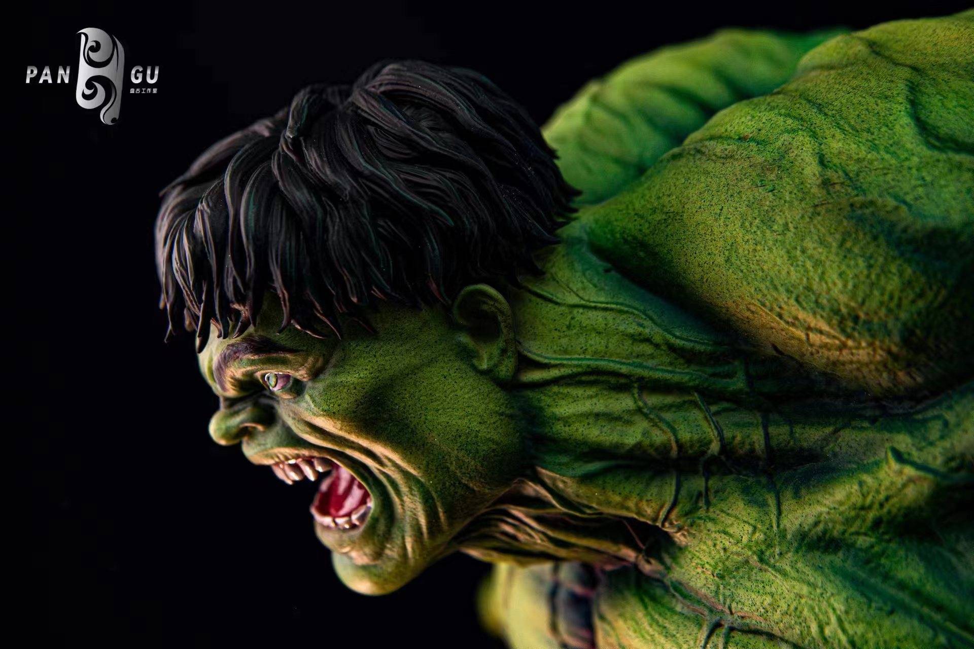 Incredible Hulk Side Face