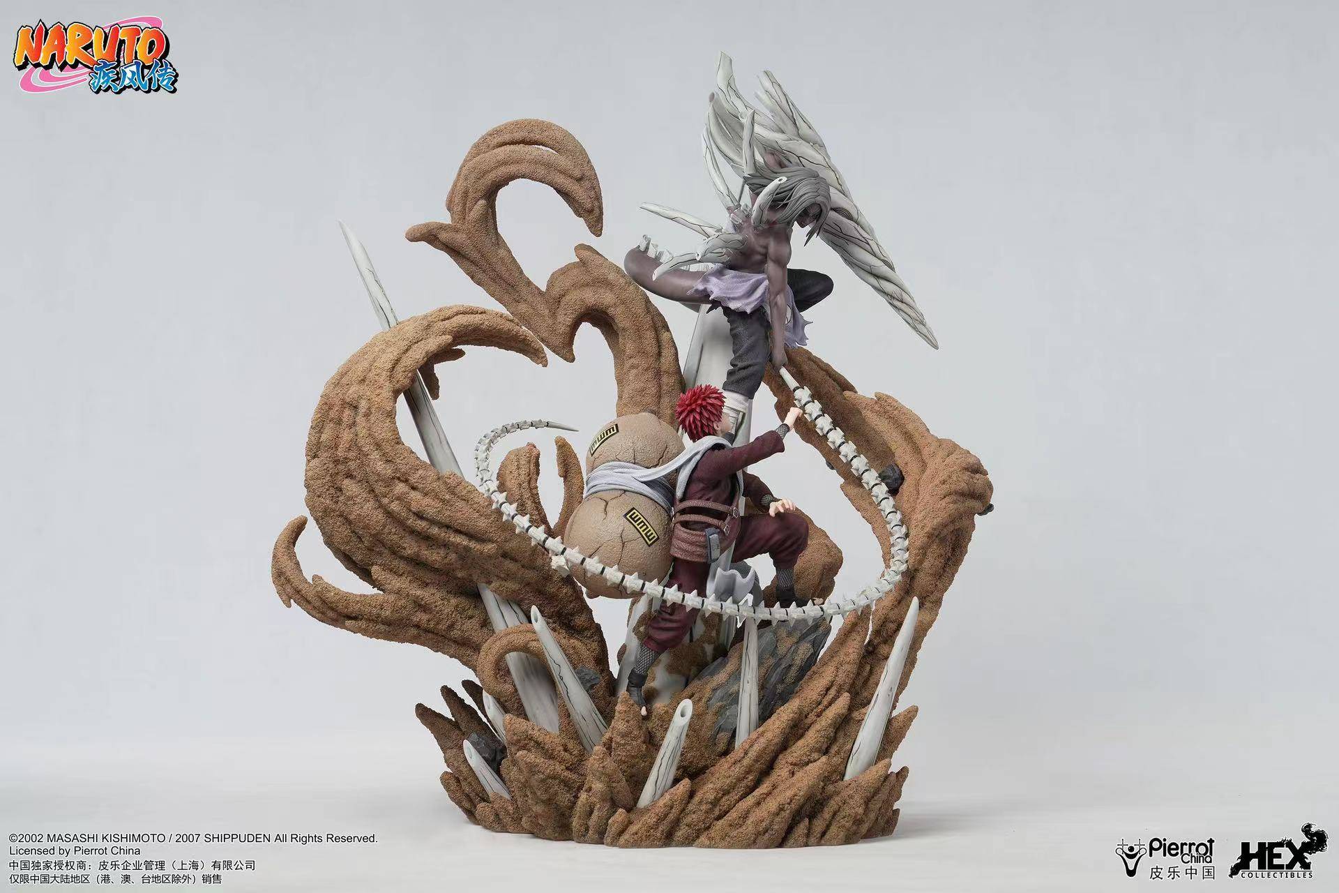 Hex Collectibles Gaara vs Kimimaro 1/6 Scale Licensed Statue