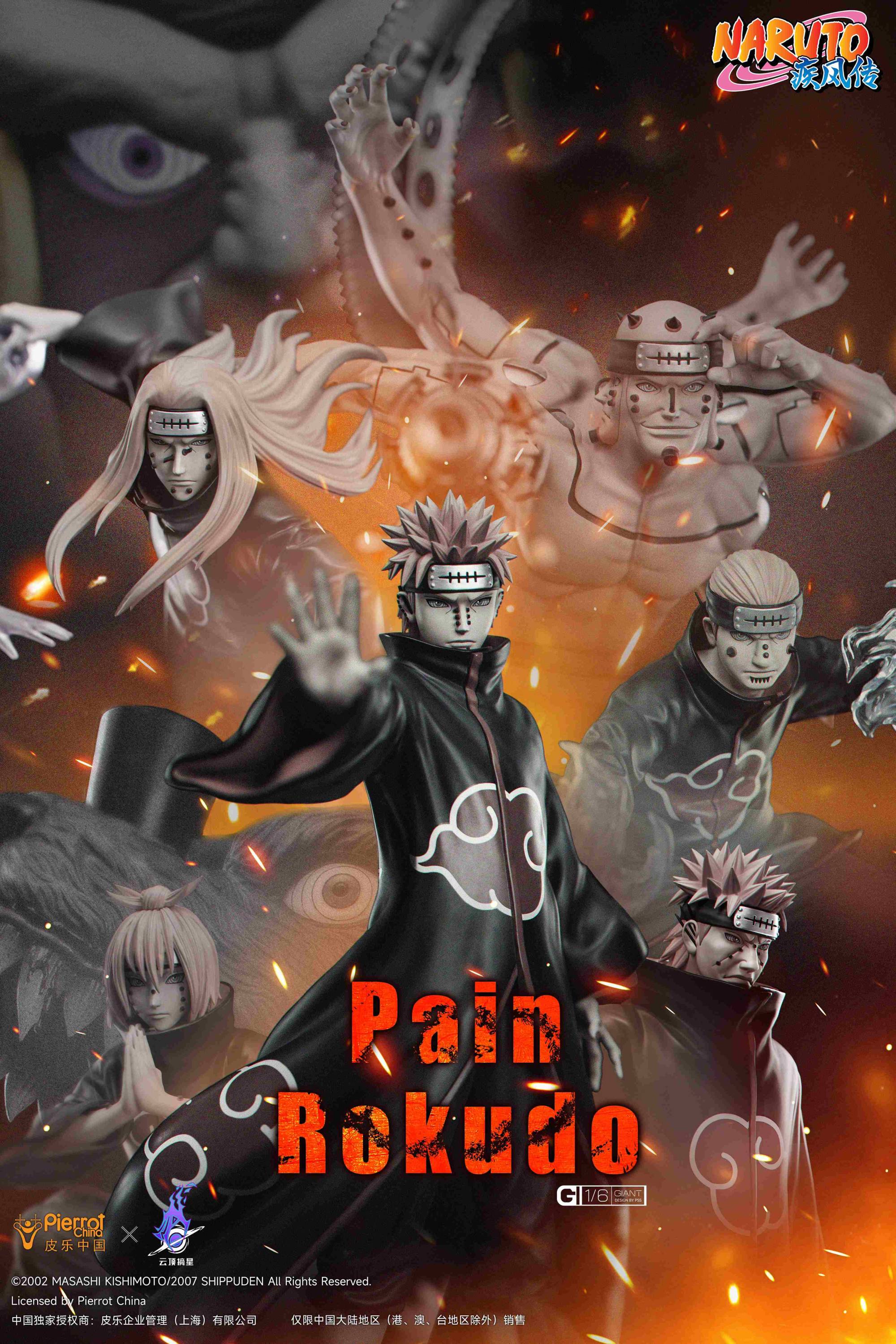 Pickstar Studio Six Paths of Pain 1/6 Licensed Collectibles Statue