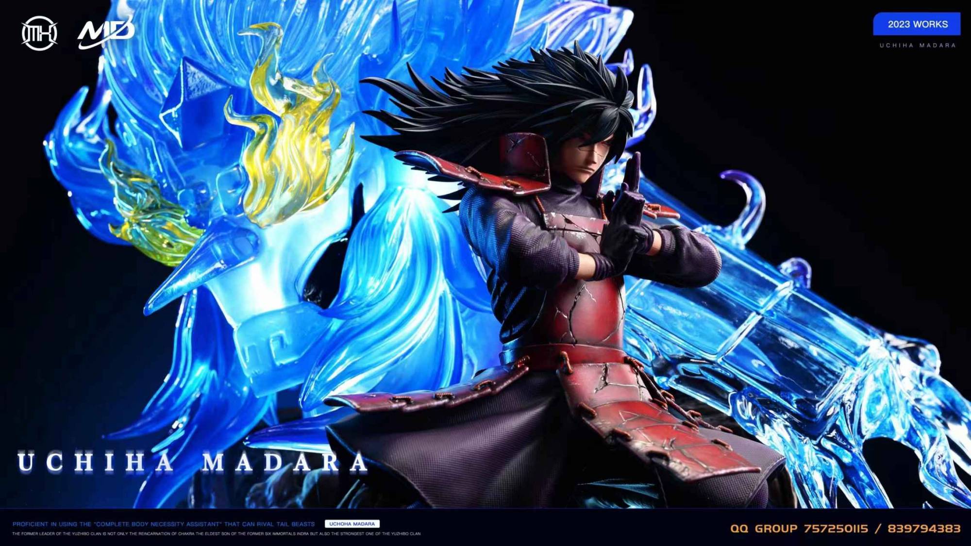 MX x MD Studio Uchiha Madara | Mirai Collectibles