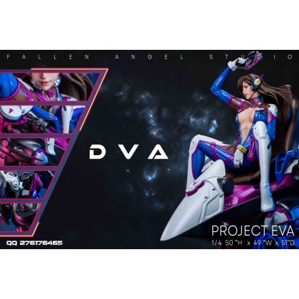 ゲームキャラクター FallenAngel Studio 1/4 DVA: Blue Ex Fallen Angel Studio Overwatch DVA | Mirai Collectibles