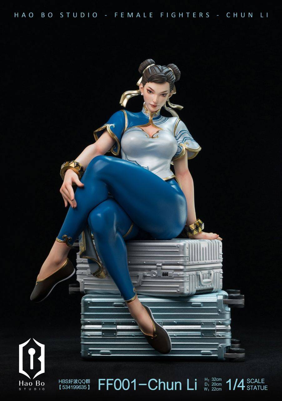 HAO BO 春麗　1/4 海外ガレキ　フィギュア Hao Bo Studio Street Fighter Chun Li | Mirai Collectibles