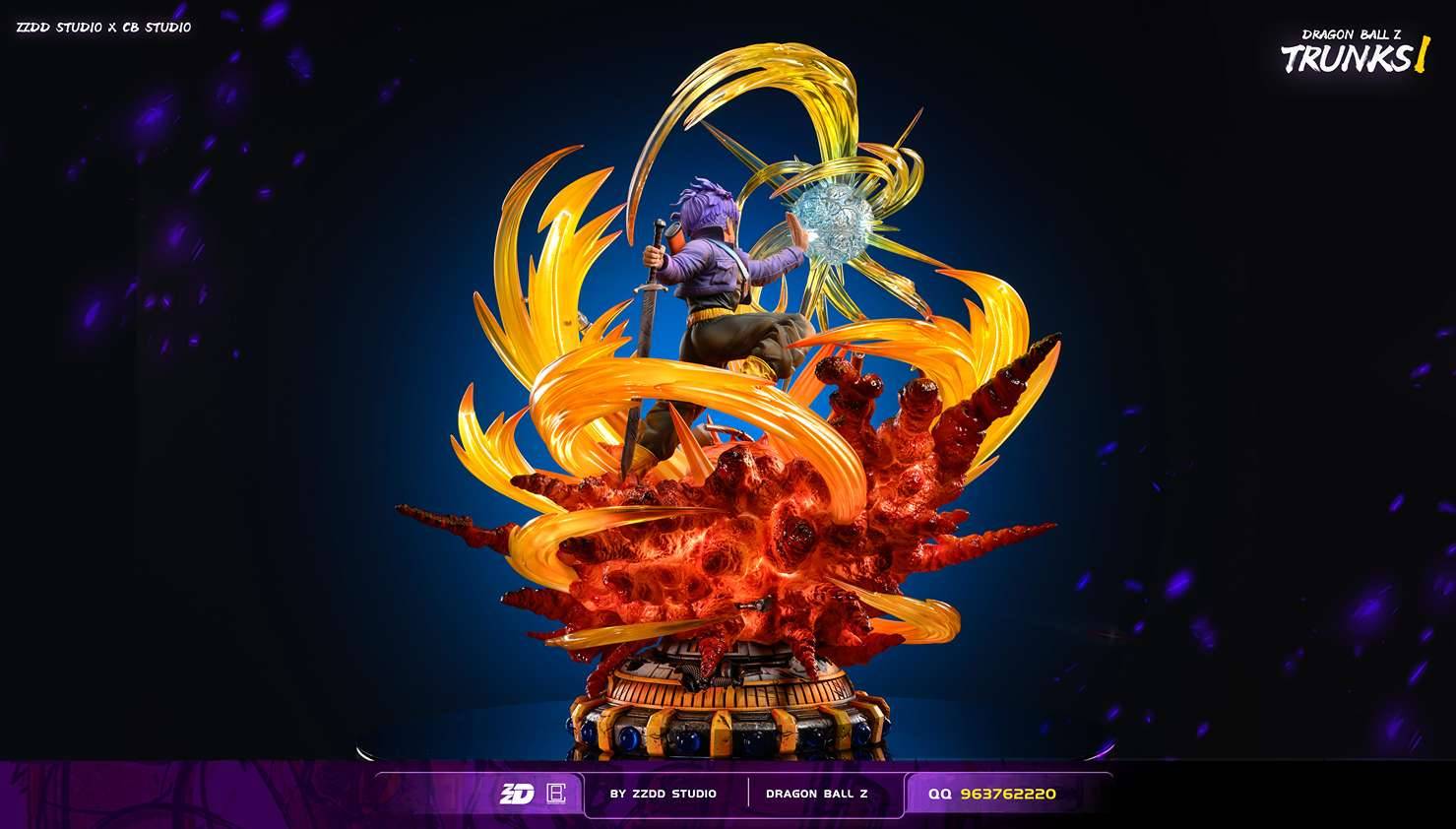 ZZDD x Cousin Brother - Trunks vs Mecha Frieza | Mirai Collectibles