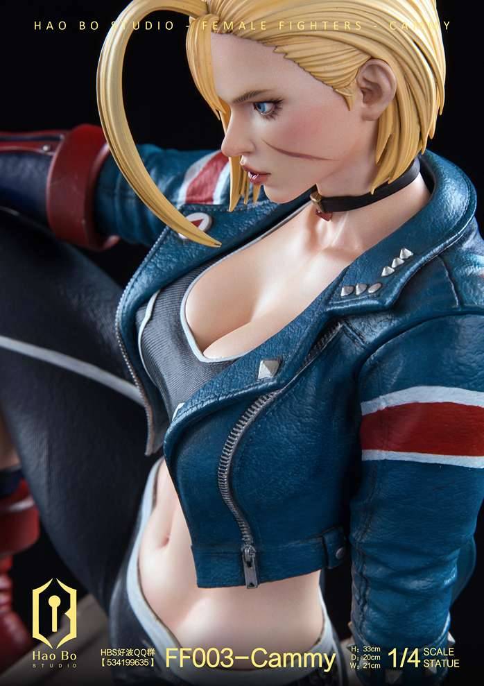 HBS/HAO BO Studio Cammy キャミィ　1/4 スタチュー Hao Bo Studio - Cammy 1/4 | Mirai Collectibles