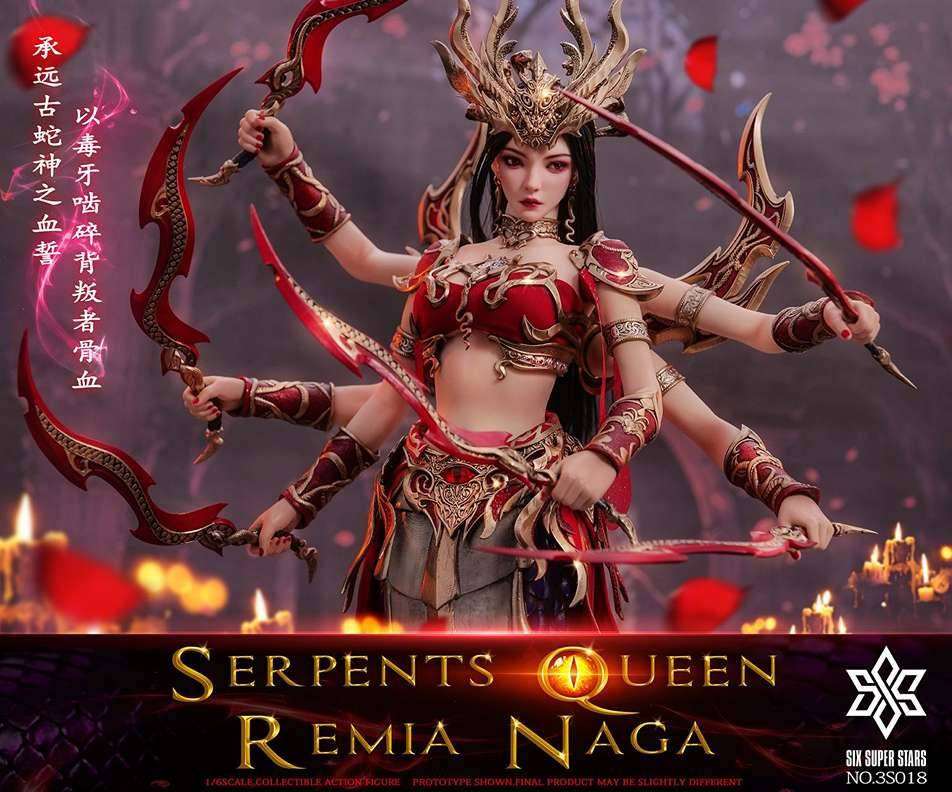 3STOYS Studio - Serpent Queen Remia Naga Articulated Action Figure