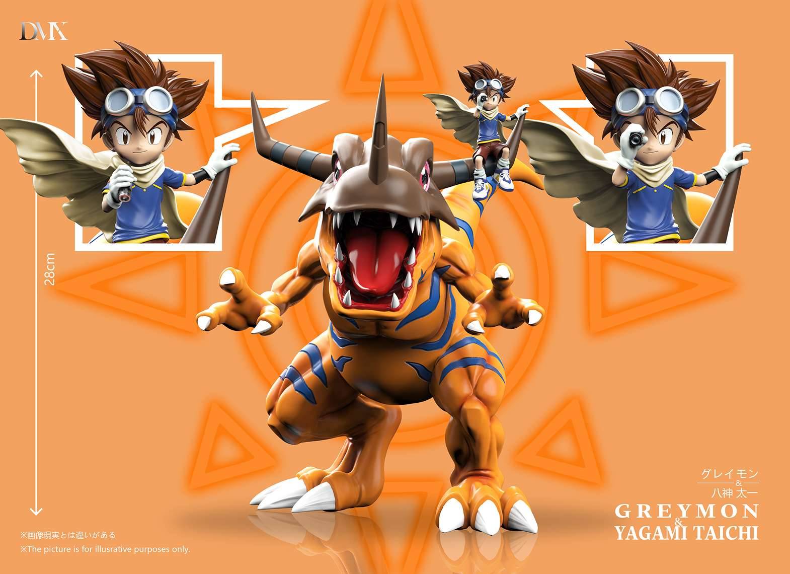 DMX Studio - Greymon x Taichi | Mirai Collectibles