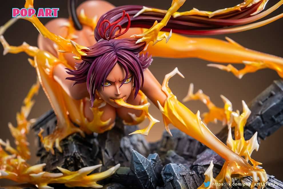 Shihouin Yoruichi スタチュー ガレージキット Pop Art Studio - Shihouin Yoruichi 1/6 | Mirai Collectibles