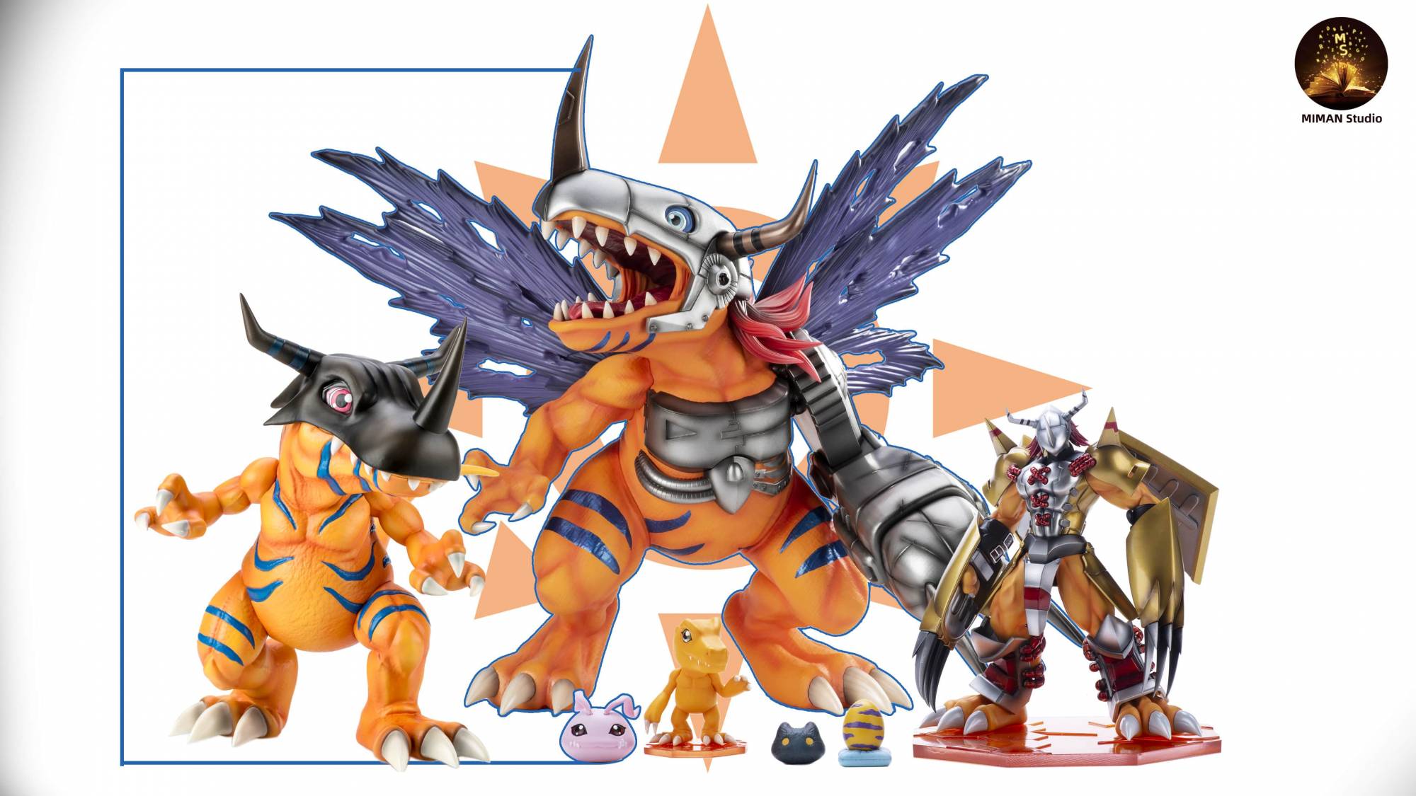 Miman Studio Digimon Adventure Metalgreymon | Mirai Collectibles
