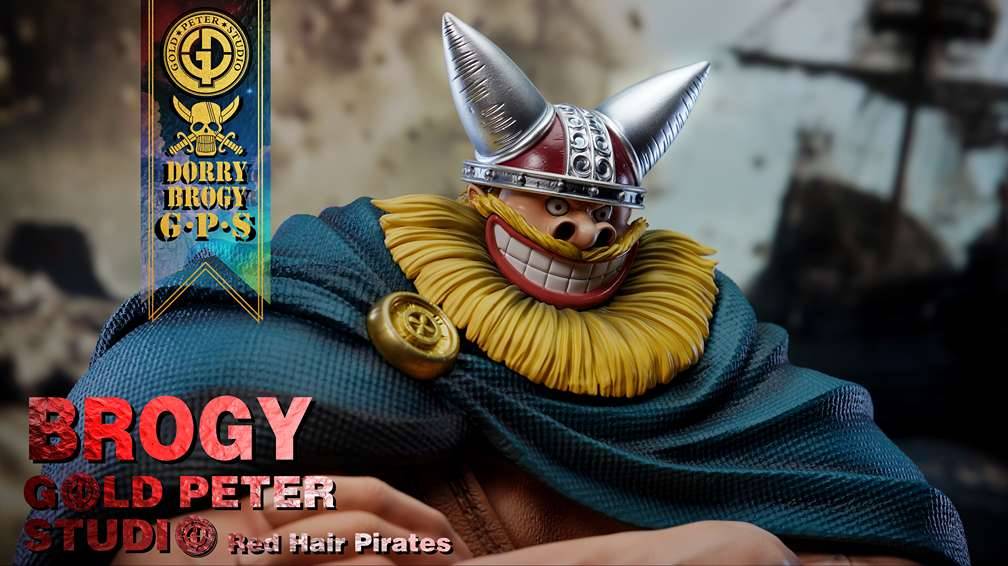 世界150体限定 タシギ ガレージキット Gold Peter Studio Gold Peter Studio - Red Hair Pirates Dorry x Brogy | Mirai