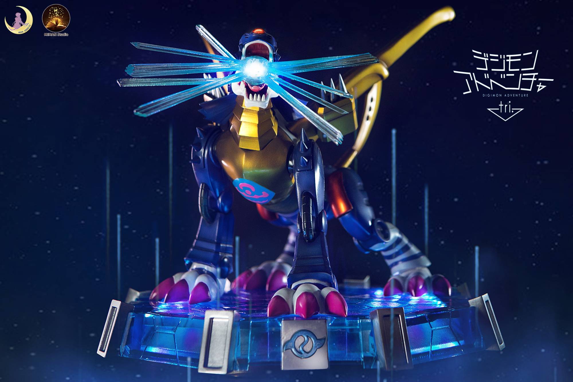 Moon Goddess x Miman Studio Digimon Adventure Metalgarurumon