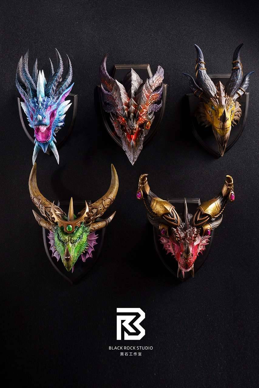 BRS Studio - Five Dragon Aspects Fridge Magnet | Mirai Collectibles