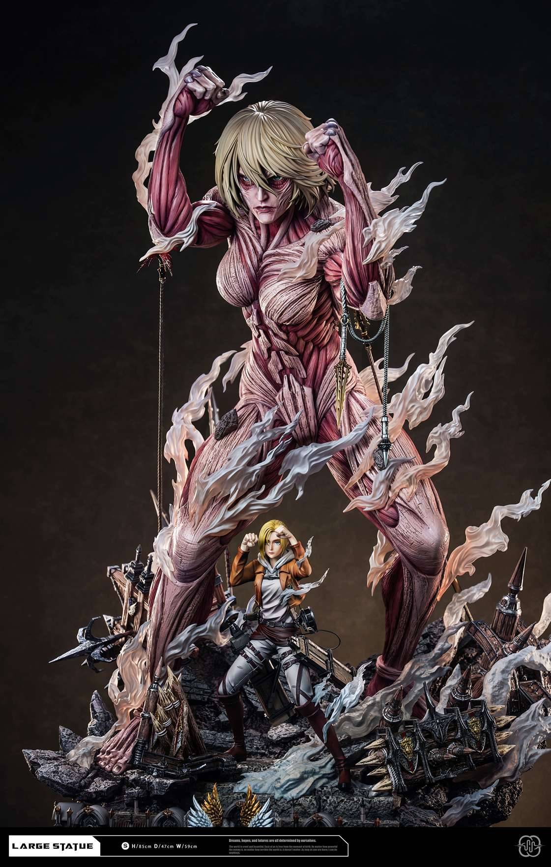 will annie Hertz Studio - Annie Leonhart x Female Titan | Mirai Collectibles