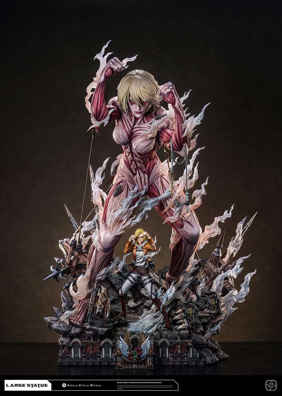 CERAMIC ARTS STUDIO セラミックアーツスタジオ フィギュリン Hertz Studio - Annie Leonhart x Female Titan | Mirai Collectibles