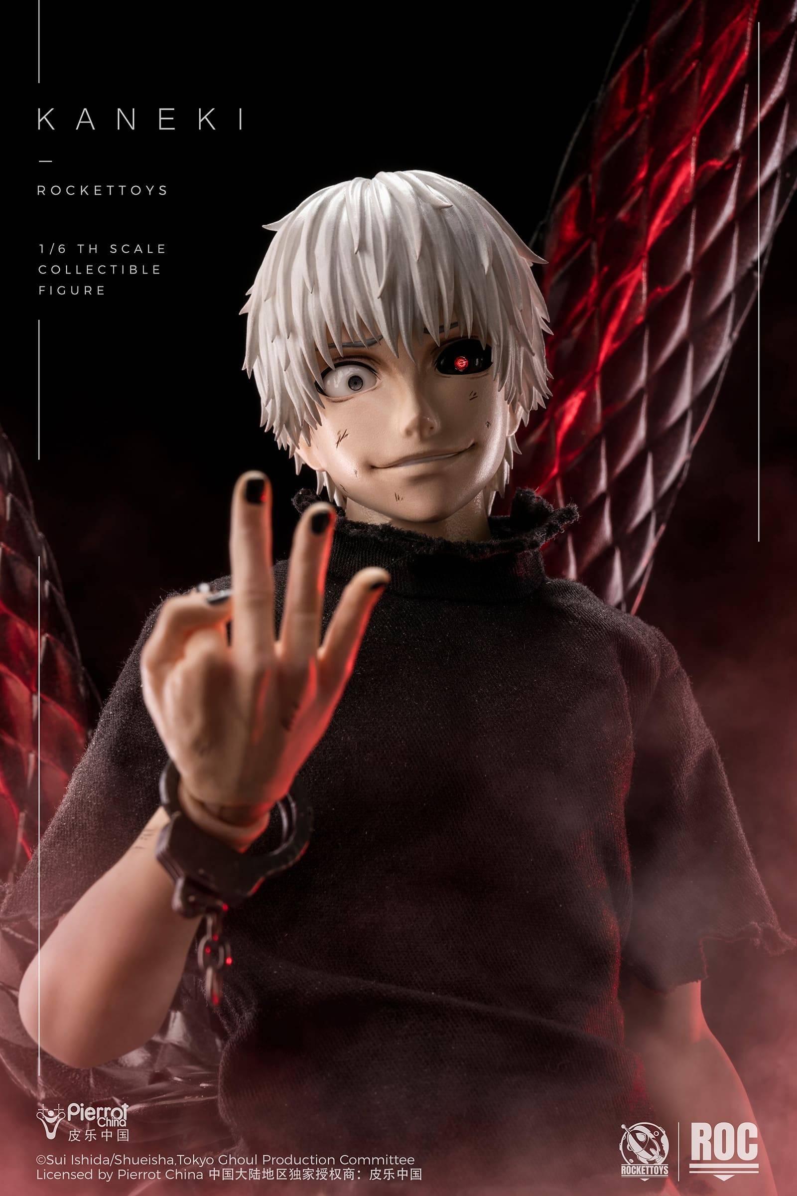 Rocket Toys Studio - Kaneki Ken Awakened Version Articulated