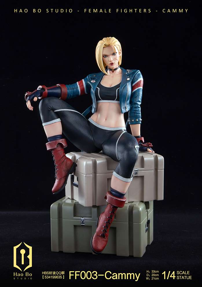 HBS/HAO BO Studio Cammy キャミィ　1/4 スタチュー Hao Bo Studio - Cammy 1/4 | Mirai Collectibles