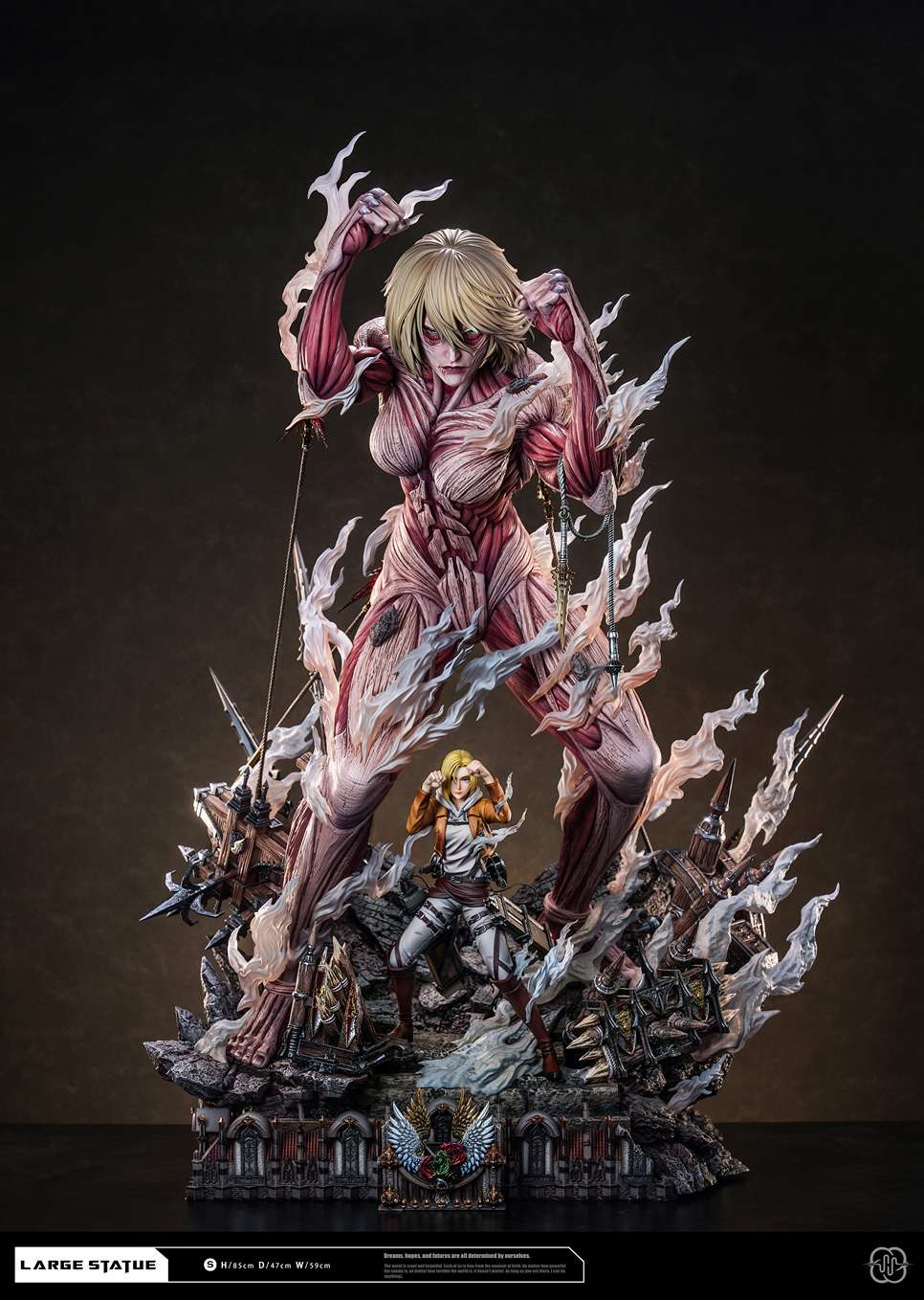 Hertz Studio - Annie Leonhart x Female Titan | Mirai Collectibles