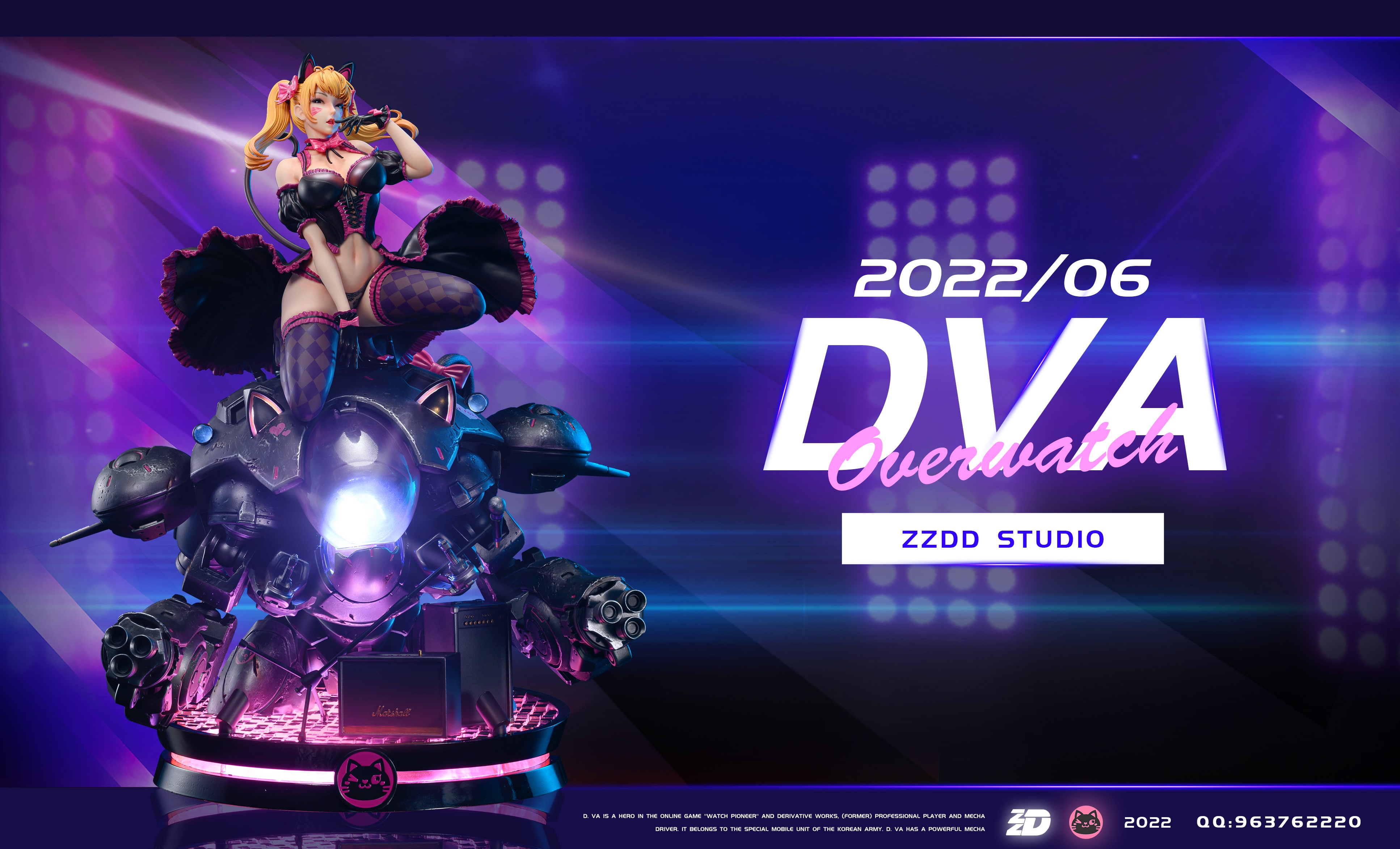 ZZDD Studio Overwatch D.VA | Mirai Collectibles